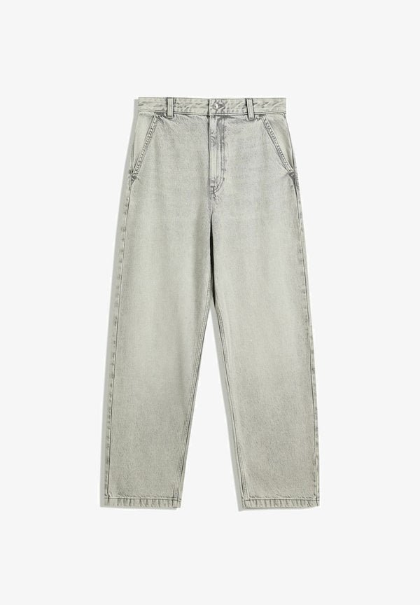 Bershka SKATER - Relaxed fit jeans - grey