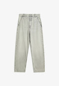Bershka SKATER - Relaxed fit jeans - grey