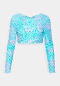 Seafolly SEA SKIN LONG SLEEVE CROP SUNVEST