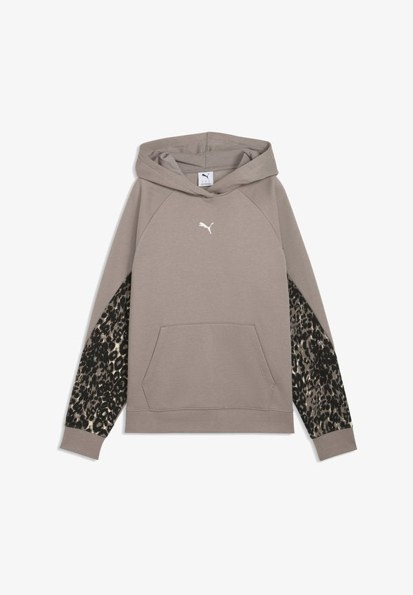 Puma PUMA SPORT ANIMAL STANDARD HOODIE FL - Hoodie - mouse gray