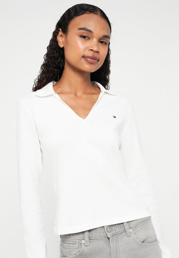 Tommy Hilfiger SLIM FIT LONG SLEEVE POLO SHIRT