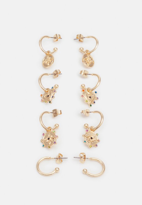 Pieces PCLUCY EARRINGS 4 PACK