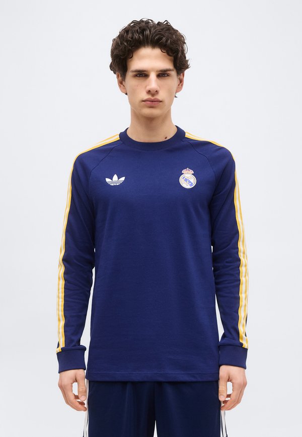 adidas Originals REAL MADRID LONG SLEEVE - Club wear - dark blue