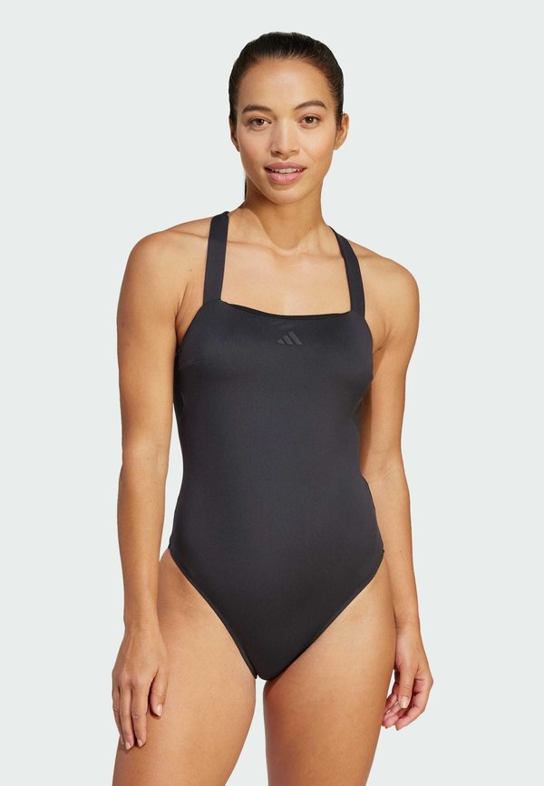 adidas Sportswear ICONISEA PADDED PREMIUM X-BACK - Swimsuit - black   white