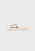adidas Sportswear LETTE SHOWER SLIDES - Pool slides - champagne met/putty mauve