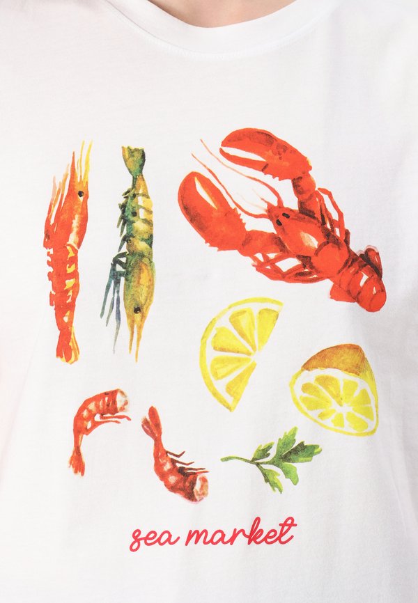 Pieces PCMOLLY O NECK TEE