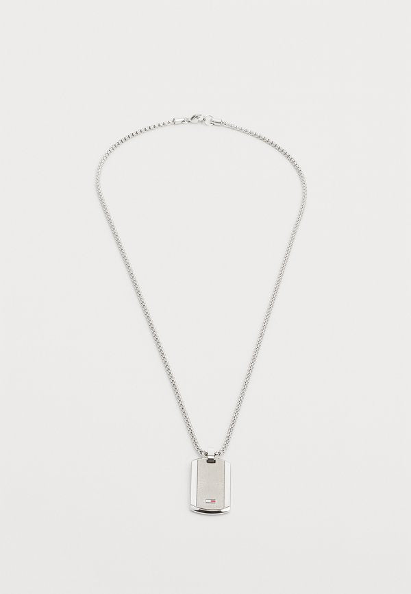 Tommy Hilfiger JAMESON - Necklace - silver-coloured