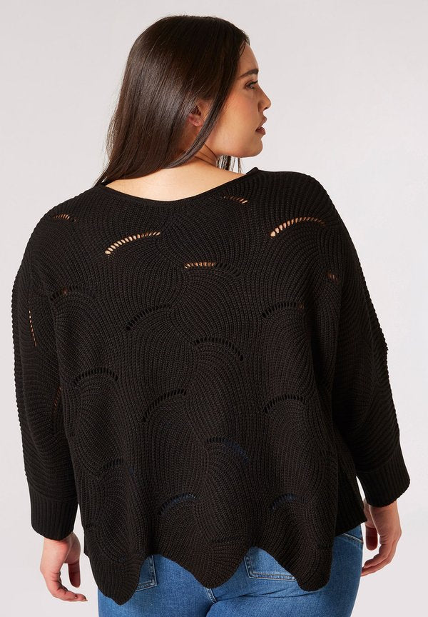 Apricot DISTRESSED BATWING