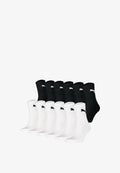 Puma UNISEX 12 PACK - Socks - schwarz weiß