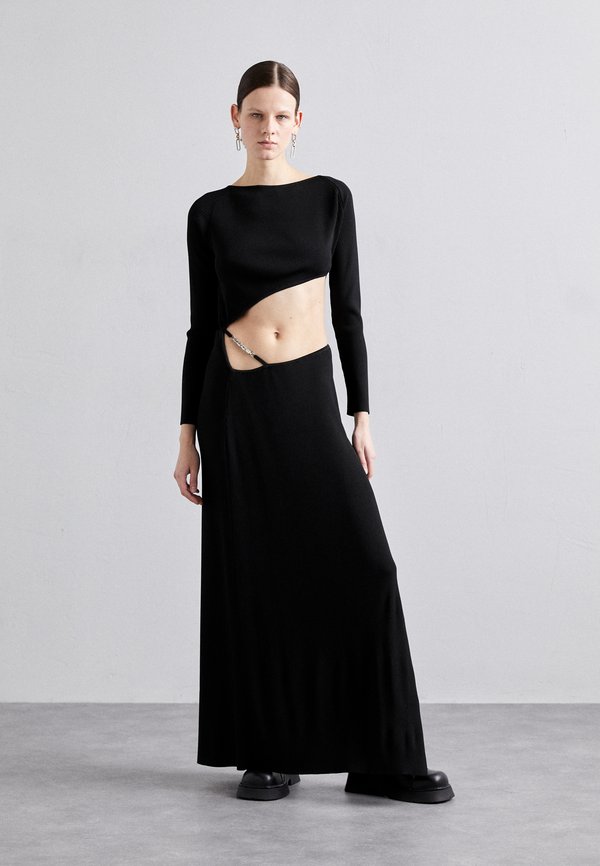 GCDS ASYMMETRICAL LONG DRESS