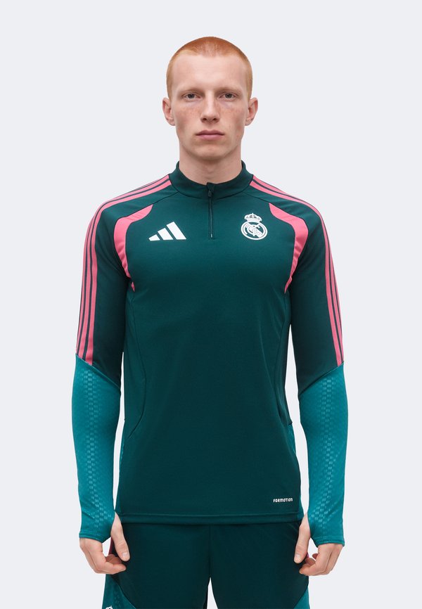 adidas Performance REAL MADRID TIRO26 COMPETITION TRAINING - Club wear - aurora ivy/wild pink