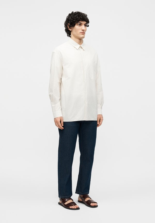 Maison Kitsuné STRIPED OVERSIZE SHIRT