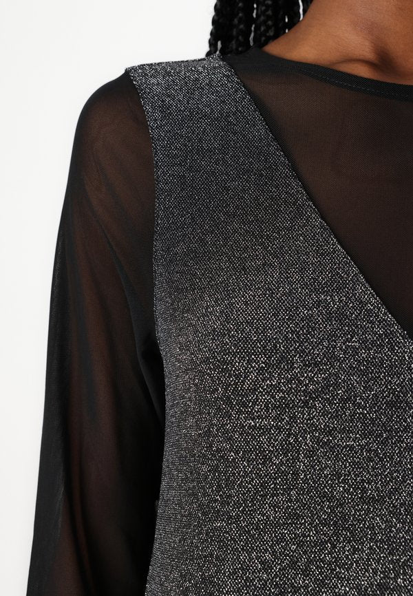 ONLY ONLQUEEN  V NECK DRESS