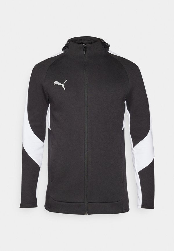 Puma HOODED JACKET - Zip-up sweatshirt - black
