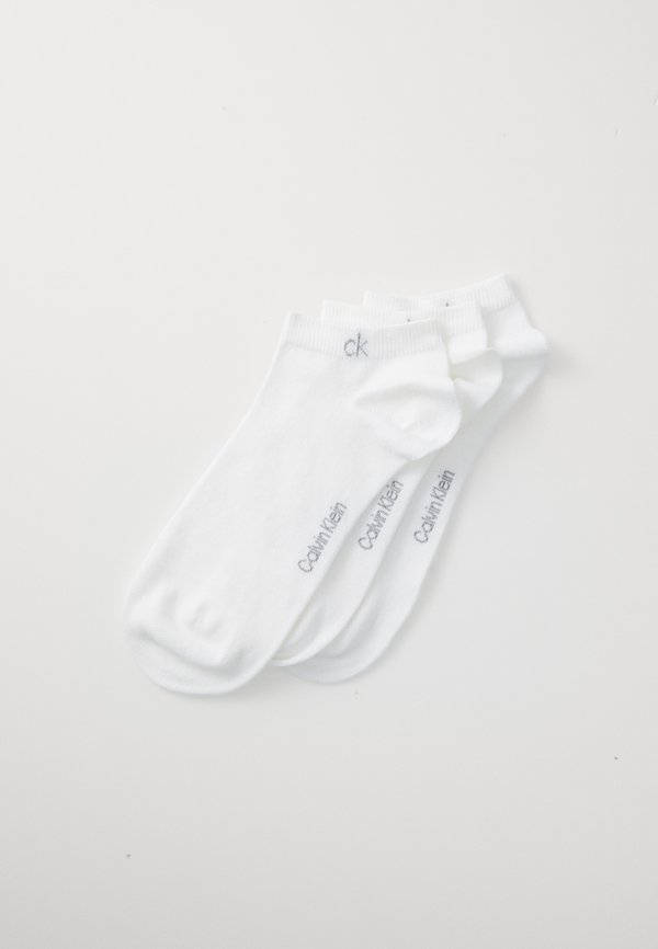 Calvin Klein Underwear MEN 3 PACK - Sneaker socks - white