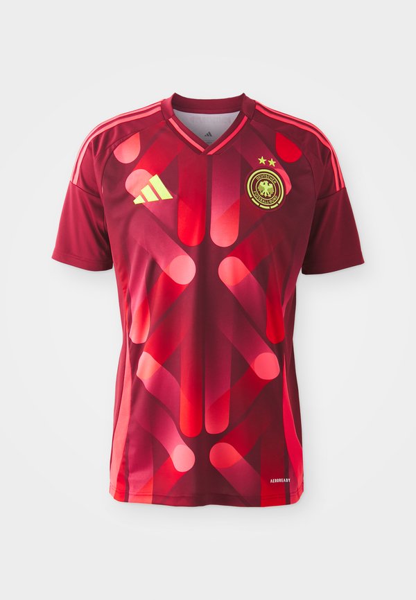 adidas Performance DEUTSCHLAND DFB 2025 AWAY JERSERY - Print T-shirt - team coll burgundy