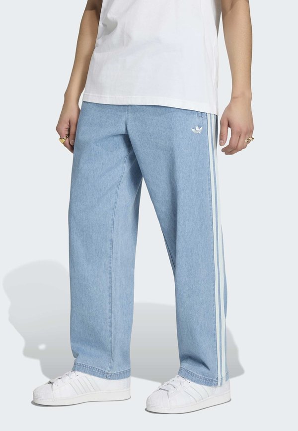 adidas Originals DENIM FIREBIRD - Relaxed fit jeans - light blue