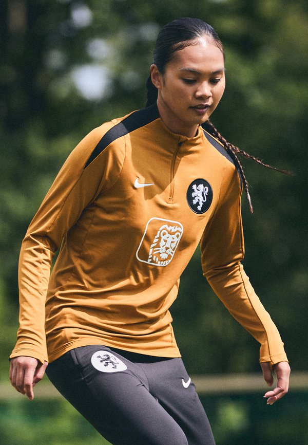 Nike Performance NETHERLAND KNVB STRIKE DRILL - National team wear - bronzine/black/white