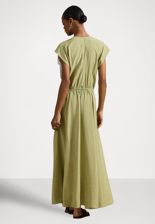 Polo Ralph Lauren TIE-SHOULDER CREPE DRESS