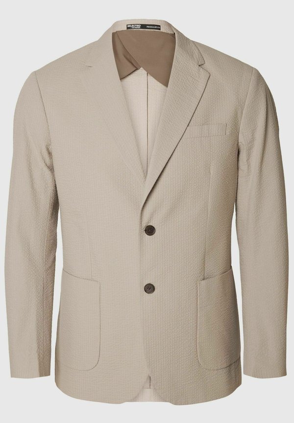 Selected REGULAR FIT SEERSUCKER