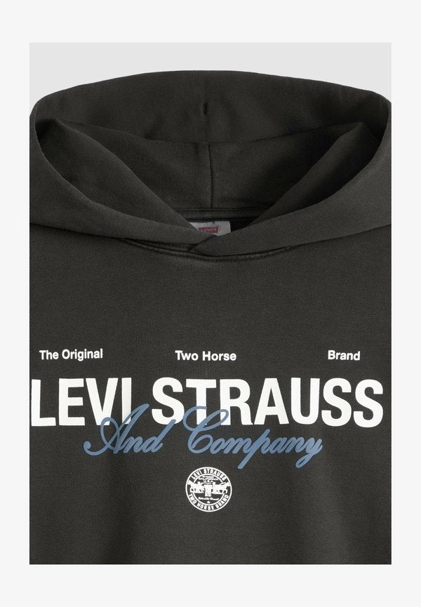 Levi's® SUNSET GRAPHIC HOODIE - Hoodie - cowboy collage aop n  blacks