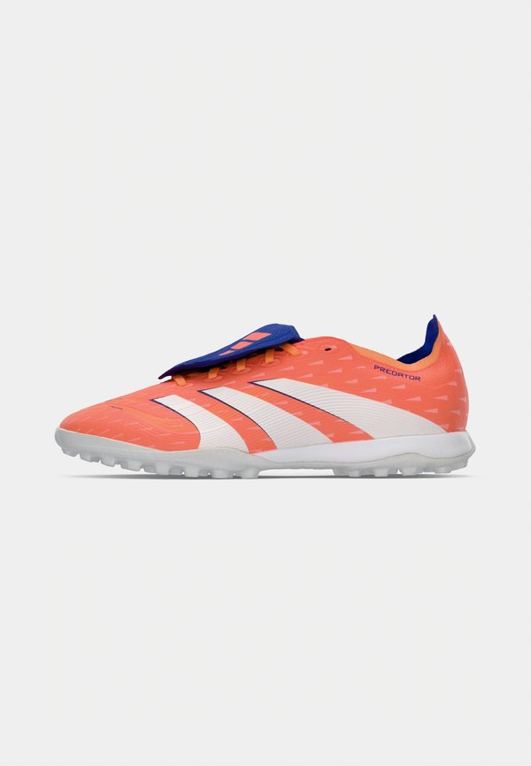 adidas Performance PREDATOR LEAGUE FOLD-OVER TONGUE TURF FOOTBALL BOOTS - Turf football boots - signal coral/footwear white/beam orange
