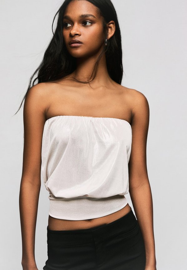 Bershka Top - beige