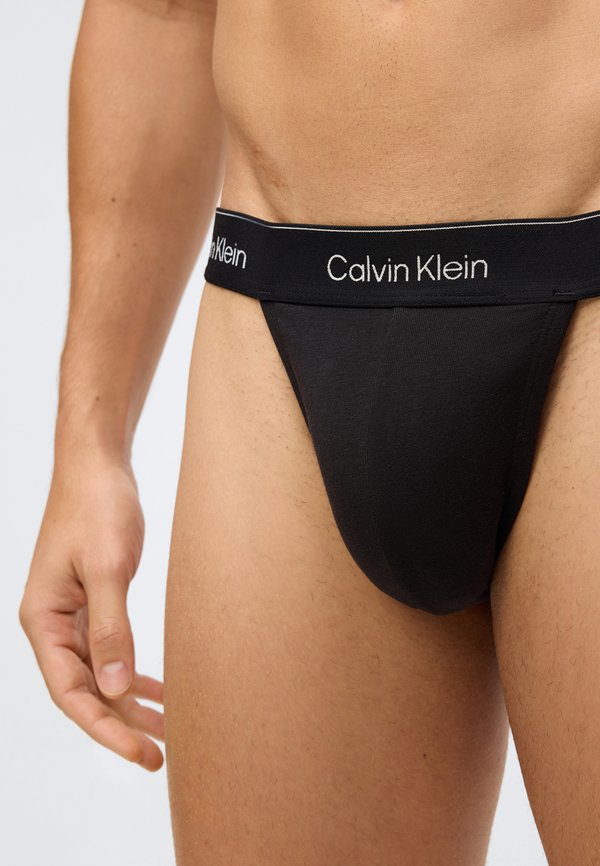 Calvin Klein Underwear JOCK STRAP 3 PACK ICON COTTON STRETCH