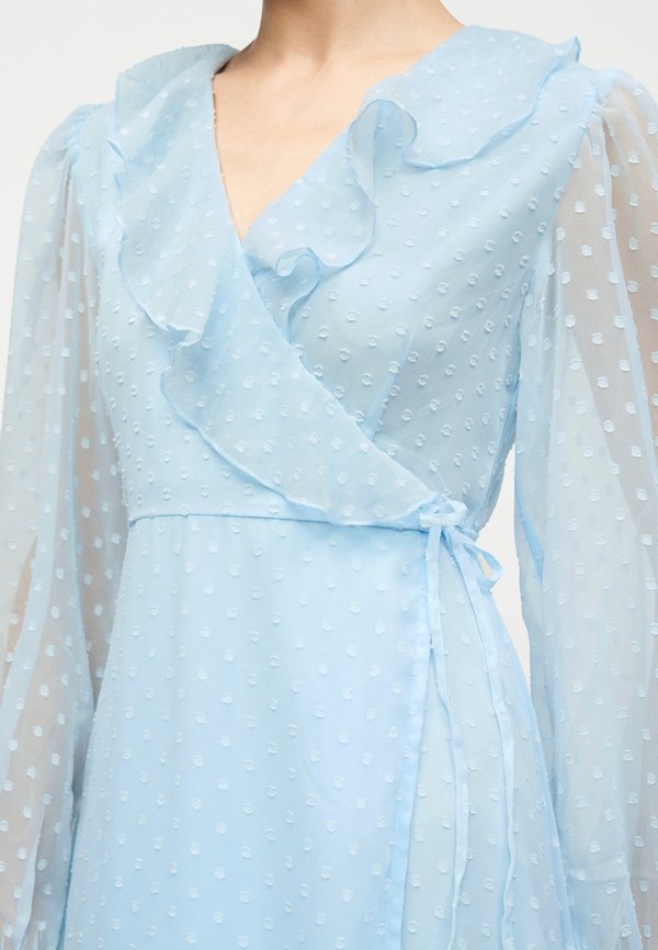 VILA VIEDEE V NECK ANKLE DRESS