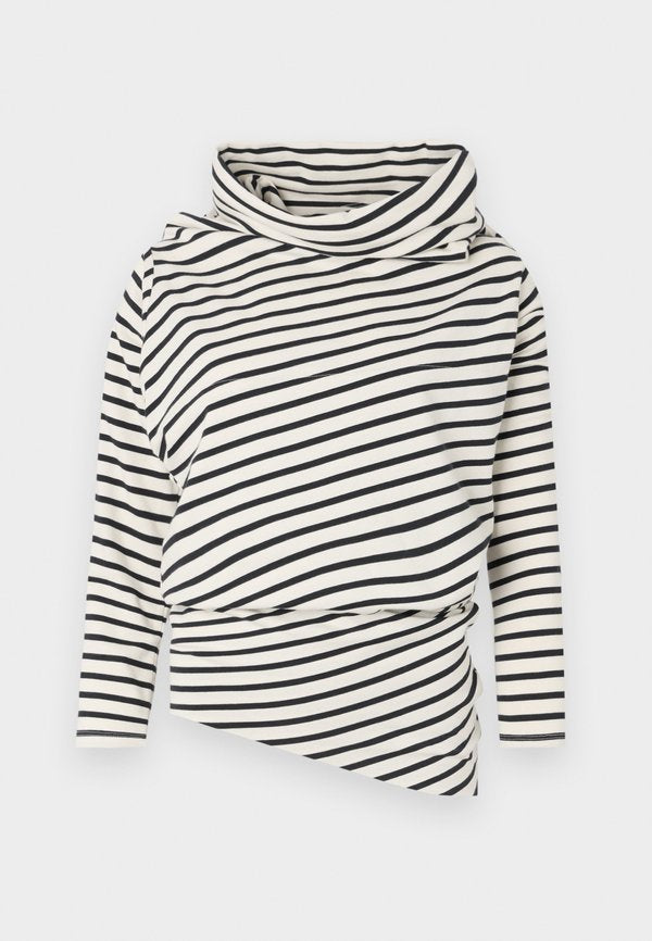 A.W.A.K.E. MODE COWL NECK DRAPED