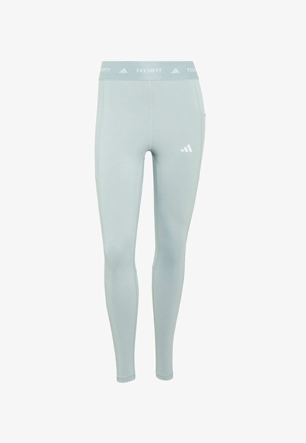 adidas Performance STASH POCKET FULL LENGTH LEGGINGS - Leggings - sage