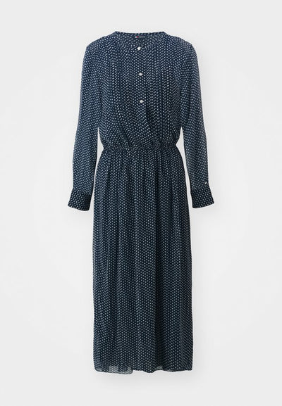 Tommy Jeans STAR PLEAT MIDI DRESS