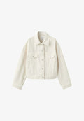 Mango ADULT - Denim jacket - off-white