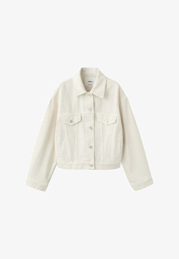 Mango ADULT - Denim jacket - off-white