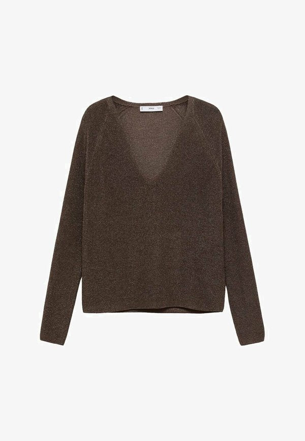 Mango Jumper - chocoladebruin