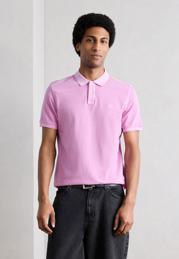 Marc O'Polo SHORT SLEEVE SLITS AT HEM EMBROIDERY
