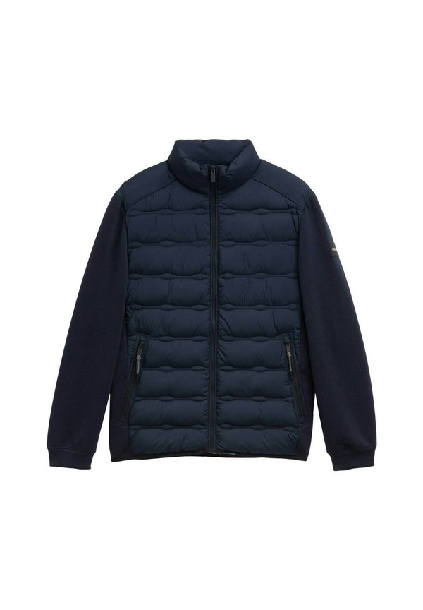 TOM TAILOR TOM TAILOR JACKEN LIGHTWEIGHT HYBRID JACKE MIT STEHKRAGEN
