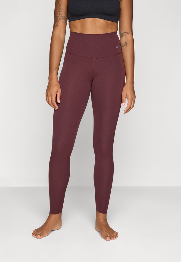 Nike Performance Running tights - burgundy crush/black