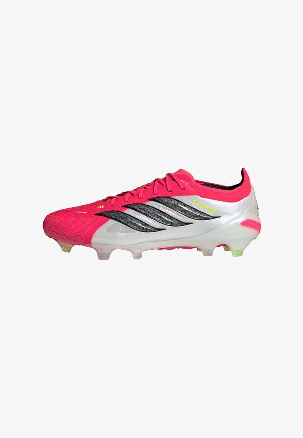 adidas Performance PREDATOR ELITE  - Firm-ground football boots - lucid red   core black   cloud white