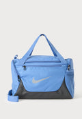 Nike Performance NK BRSLA XS DUFF UNISEX - Sports bag - indigo storm/black/silver-coloured