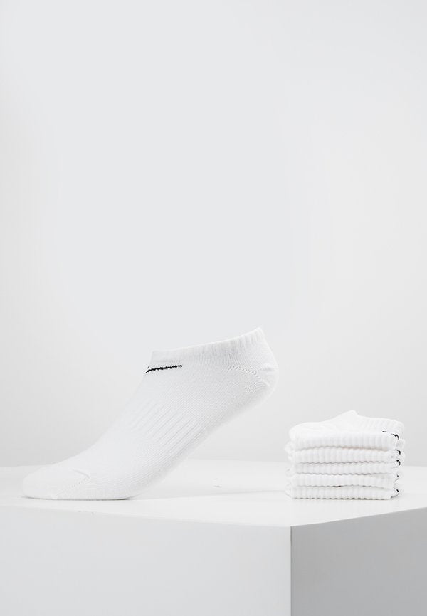 Nike Performance EVERYDAY LIGHTWEIGHT UNISEX 6 PACK - Socks - white/black