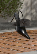 Calvin Klein ESS STILETTO SLING - Classic heels - triple black