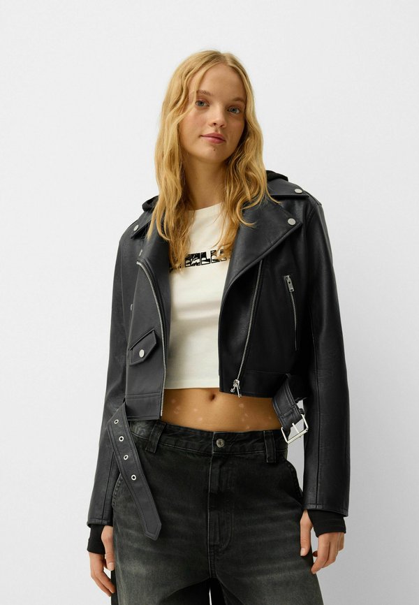 Bershka EFFECT  - Blazer - black