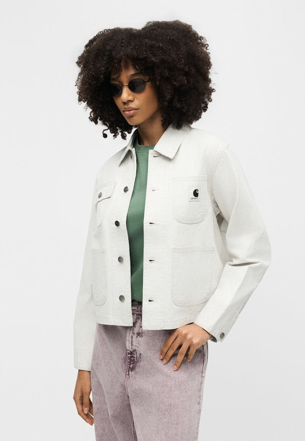 Carhartt WIP MERCER CHORE COAT HICKORY STRIPE