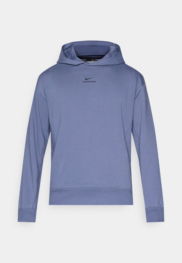 Nike Performance M NP DF NPT MIDLAYER  - Hoodie - diffused blue/black
