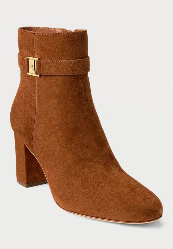 Lauren Ralph Lauren KELLIE SUEDE BOOTIE HEEL
