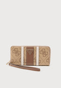 Guess LAUREL ZIP AROUND - Wallet - brown