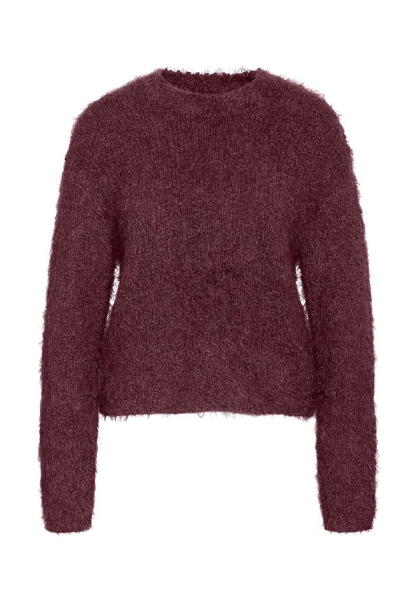 Noisy May NMSASSY L/S O-NECK KNIT FWD NOOS