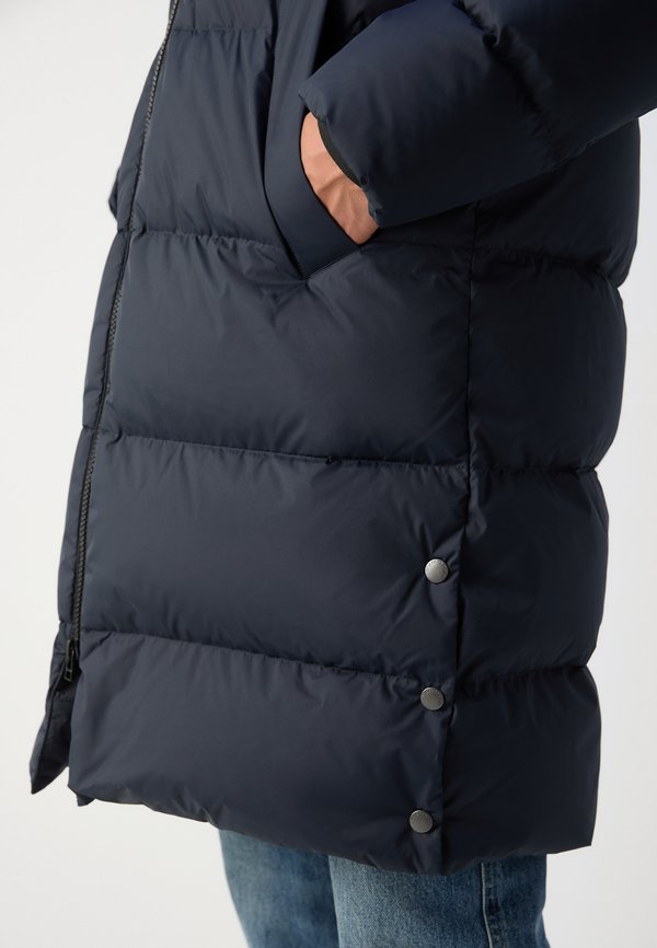 Marc O'Polo PUFFER LONG HOOD WELT POCKETS SIDE VENTS