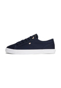 Tommy Hilfiger ENAMEL FLAG CANVAS TRAINERS